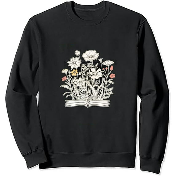 JEUXUS Funny Reading Book Lover Gifts Sweatshirt