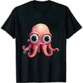 thumbnail image 1 of JEUXUS Funny Squid Design For Kids Men Women Octopus Humor Lovers T-Shirt, 1 of 3