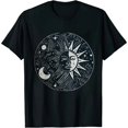 thumbnail image 1 of JEUXUS Funny Sun Moon Astrology Astronomer Astronomy Men Women Gift T-Shirt, 1 of 3