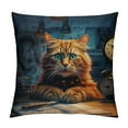 thumbnail image 1 of JEUXUS  Funny Throw Pillow Cover Black Cat Decor, Black Cat Mom Gifts, Cat Gifts for Cat Lovers Cat Mom, Throw Pillow Covers , Cat Pillow Covers Pillow Decorative for Sofa Bedroom, 1 of 5