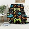thumbnail image 1 of JEUXUS  Game Console Blanket Kids Blanket Game Console Throw Blanket, 1 of 6