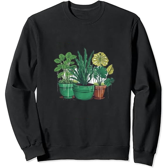 JEUXUS Garden Shirts Women Plant Lover T Shirt Funny Gardening Graphic Tee Casual Inspirational Short Sleeve Tops Long-sleeved T-shirt Funny Shirt