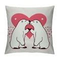 thumbnail image 1 of JEUXUS Gifts for Girlfriend,Gifts for Wife,I Love You Gifts for Her,Love Gifts for Her,Valentine's Day Gifts, for Women,Polar Bear Gifts,Polar Bear Gifts for Women,Love Pillow Covers, 1 of 5