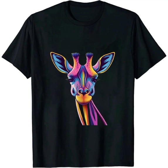 JEUXUS Giraffe Its Okay To Be Different Autism Awareness T-Shirt