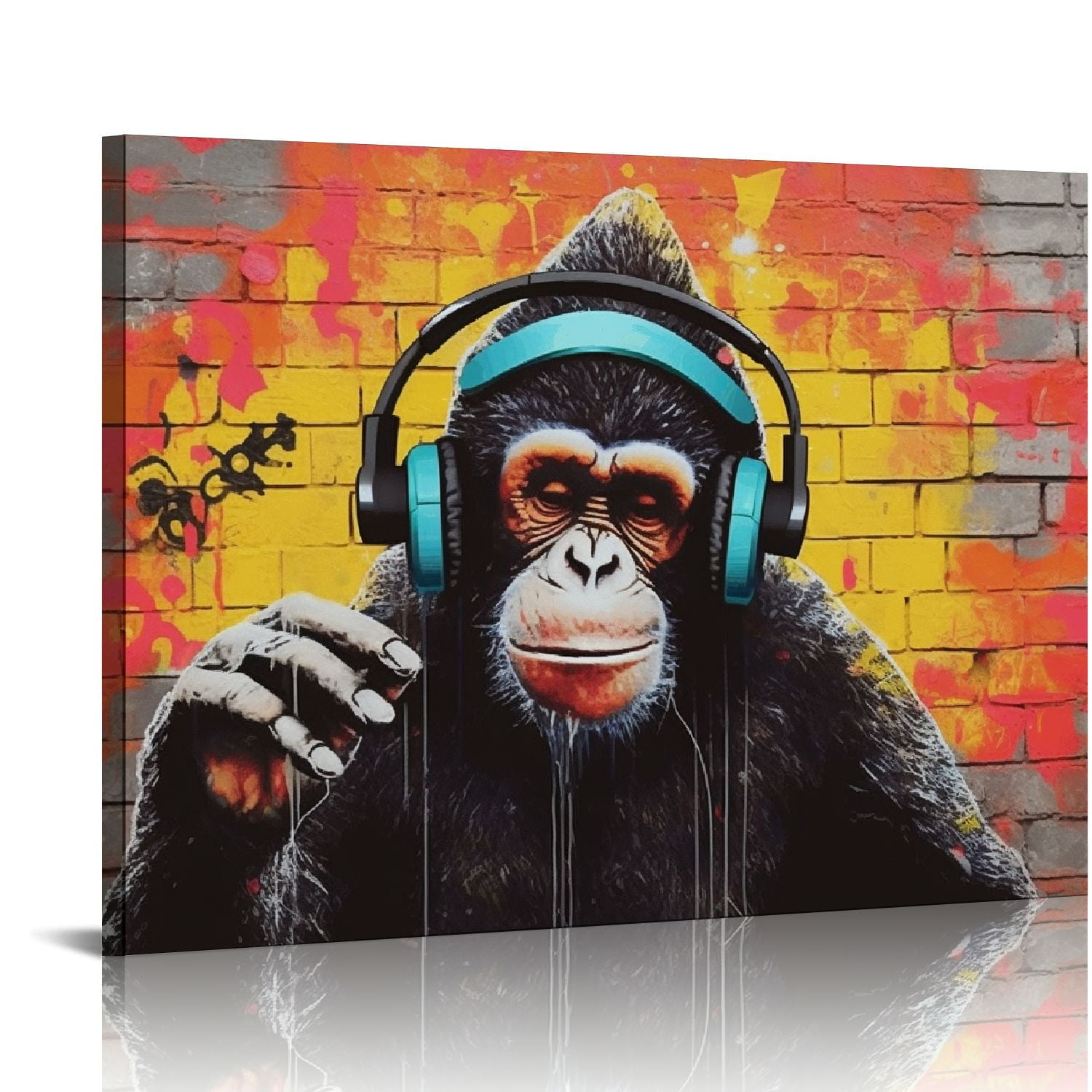 Mural Street Graffiti Canvas Art Graffiti Print Canvas Wall Art Framed Picture top Street Art on Canvas Mural Picture Poster Print on Canvas Art