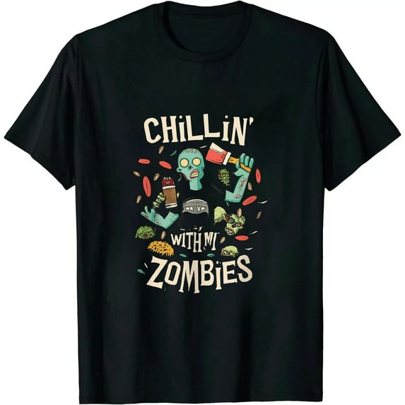 JEUXUS Halloween Boys Funny T-Shirt