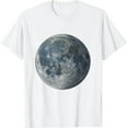 thumbnail image 1 of JEUXUS Halloween Full Moon From Satellite Outer Space Science T-Shirt, 1 of 3