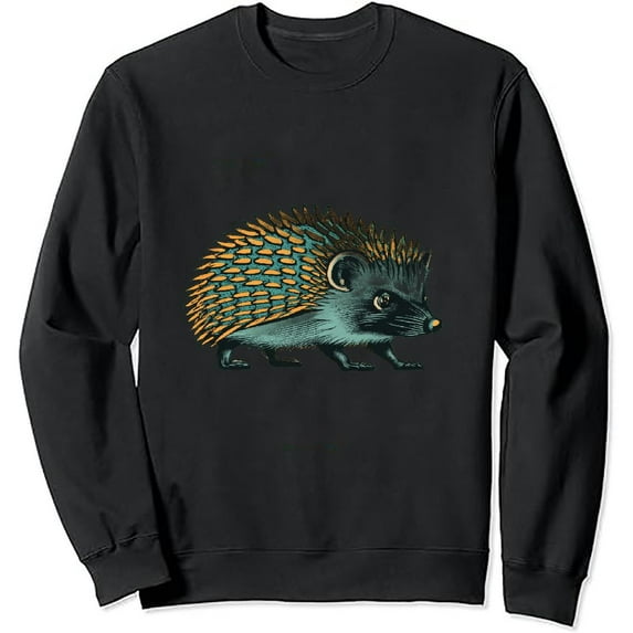 JEUXUS Hedgehog Fan Gift Hoodie - Living Life On The Hedge Pullover Sweatshirts