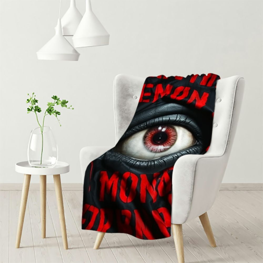 JEUXUS Horror Blankets This is My Horror Movie Watching Blanket Soft
