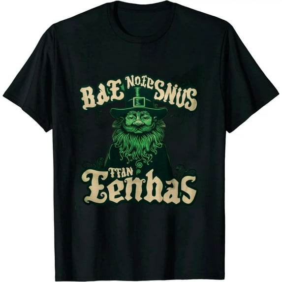 JEUXUS I'm Not Short I'm Leprechaun Size Funny St. Patty's Day T-Shirt
