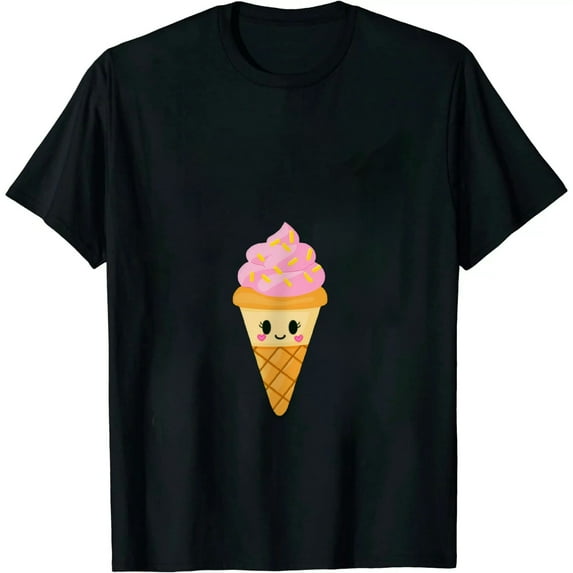 JEUXUS Ice Cream - Girls and Boys - 21 Years Old - Turn Twentyone T-Shirt
