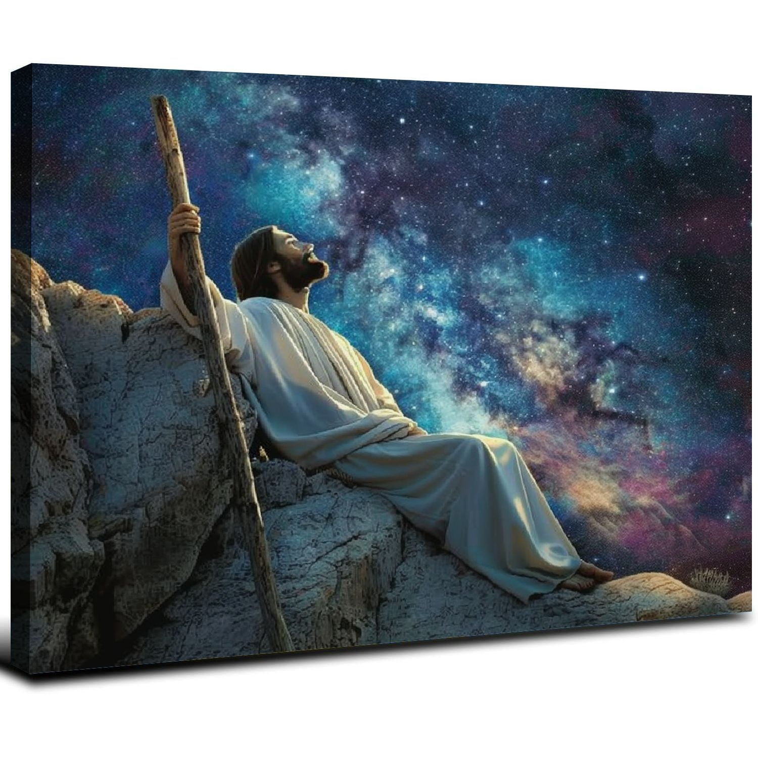JEUXUS Jesus Greg-Olsen Worlds Without End Canvas Art Poster And Wall Art  Picture Print Modern Family Bedroom Decor Posters 20x16inch - Walmart  Business Supplies, image size:1500x1500