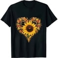 thumbnail image 1 of JEUXUS Love in Faith | Faith Leopard Sunflower | Graphic Christian T-Shirt | Faith-Based Apparel Shirt | Black | Unisex Funny T-Shirt, 1 of 3