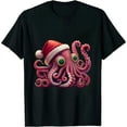 thumbnail image 1 of JEUXUS MERRY SQUIDMAS Santa Squid Ugly Christmas  T shirt, 1 of 3