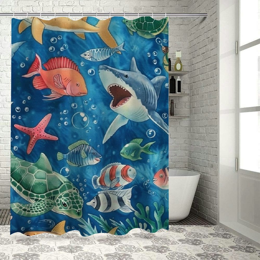 Under The Sea Shower Curtain
