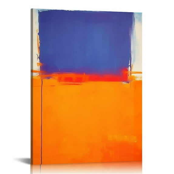 JEUXUS Mark Rothko Abstract Minimalist Wall Art (4) Canvas Poster Wall Art Decor Print Picture Paintings for Living Room Bedroom Decoration 16x20 inch 16\x20\