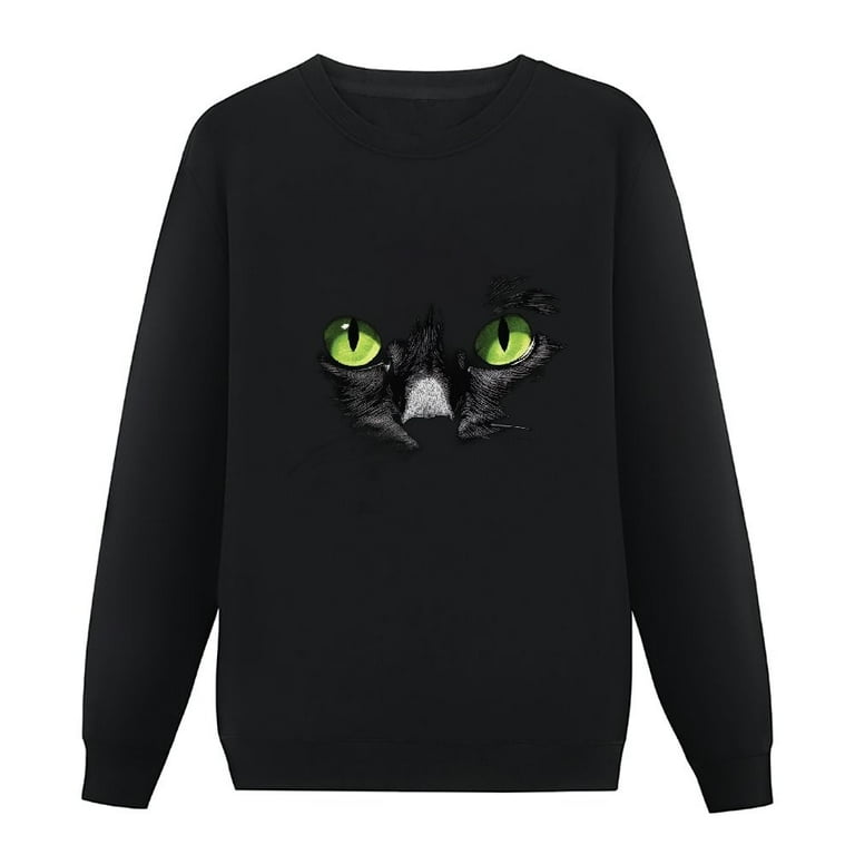 Cat face sweatshirt 2025