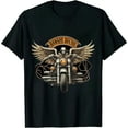 thumbnail image 1 of JEUXUS Men's Black Long-Sleeve Eagle Graphic T-Shirt - Kadena Air Base | Eagle Ride, 1 of 3