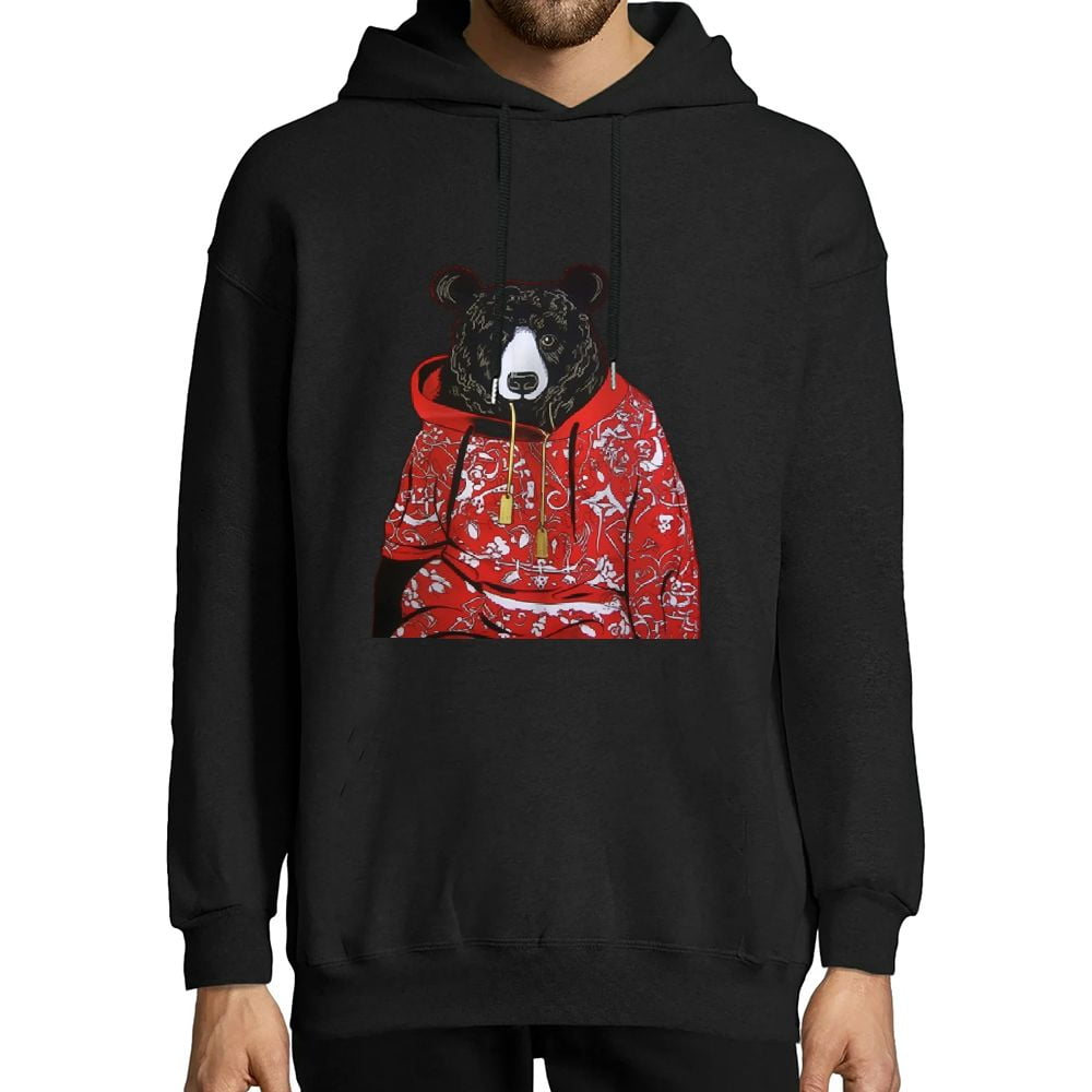 SCREENSHOT Men's Premium Fleece Hoodie - NYC Streetwear With Embroidery & Gel Print, Urban Fashion
