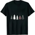 thumbnail image 1 of JEUXUS Merry Christmas Tree Holiday Matching Xmas For Women Men T-Shirt, 1 of 3