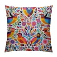 thumbnail image 1 of JEUXUS  Mexican Design Colorful Pigeons Pheasant Pillowcases Pillows Covers Cases Bedroom Decor Decoration Rectangle Two Sides Printed  Hotel,Cafe,Car,Sofa Throw Pillow Case Cushion Cover, 1 of 5