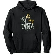 JEUXUS Mexico Dominican Republic It's In My DNA Mexican Flag Pride Pullover Hoodie