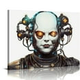 thumbnail image 1 of JEUXUS Modern Canvas Painting Poster Print Rectangle Futuristic Sci-fi Steampunk Art Decor for Home Decor, 1 of 4