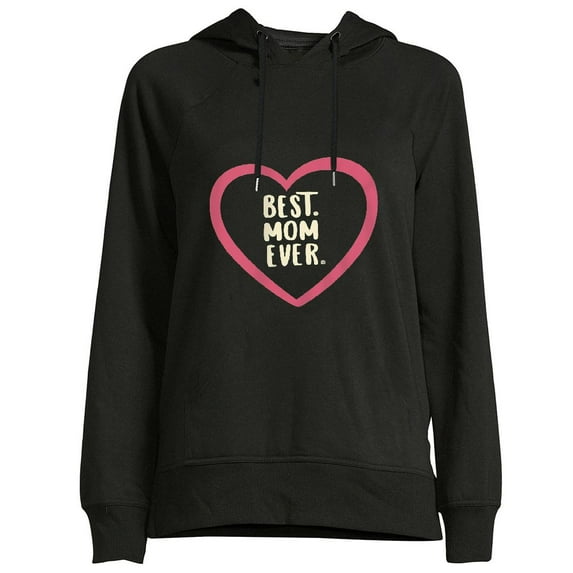 JEUXUS Mothers Day Best Mom Ever Gifts From Daughter Son Mom T-Shirt Long-sleeved Hoodie