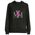 thumbnail image 1 of JEUXUS Mouse Spring Florals Mom T-Shirt Long-sleeved Hoodie, 1 of 4