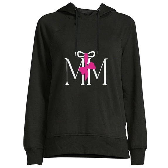 JEUXUS Mouse Spring Florals Mom T-Shirt Long-sleeved Hoodie