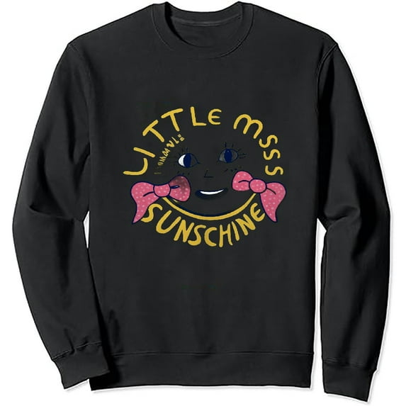 JEUXUS Mr. Men Little Miss Sunshine Baseball Tee Long-sleeved Shirt Funny Shirt