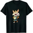 thumbnail image 1 of JEUXUS Nature Cat and Friends T-Shirt T-Shirt, 1 of 3