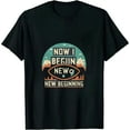 thumbnail image 1 of JEUXUS Nunc Coepi Now I Begin New Beginning Vintage T-Shirt, 1 of 3