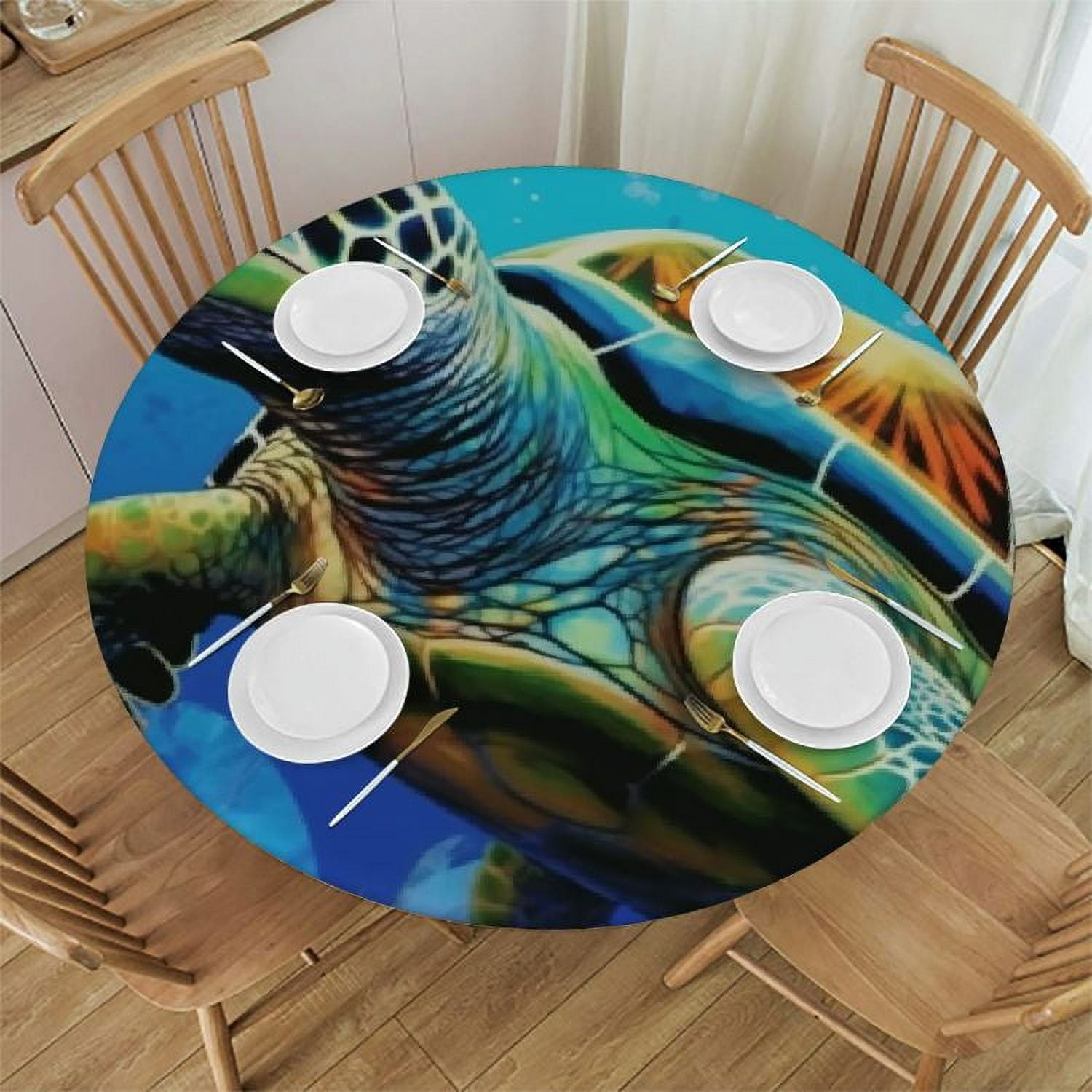 Table Cover Sea Creatures main image 1