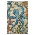 thumbnail image 1 of JEUXUS Octopus Starfish Seaweed Wall Hanging 8x12in, 1 of 7
