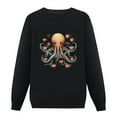 thumbnail image 1 of JEUXUS Octopus Tentacles Coffee Drinking Pullover, 1 of 4