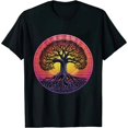 thumbnail image 1 of JEUXUS Outdoor Wildlife Nature Tree Leaves Forest T-Shirt, 1 of 3