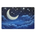thumbnail image 1 of JEUXUS Painting 12*8in Stars Crescent Moon Clouds 12x8in, 1 of 6
