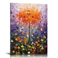 thumbnail image 1 of JEUXUS Paintings, 16x20inInch Paintings Brilliant flowers Oil Hand Painting 3D Hand-Painted On Canvas Abstract Artwork Art Wood Inside Framed Hanging Wall Decoration Abstract Painting, 1 of 4