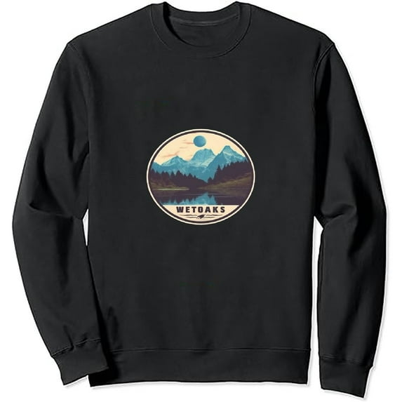 JEUXUS Peak Long Sleeve T-Shirt Long Sleeve T-Shirt Funny T-Shirt