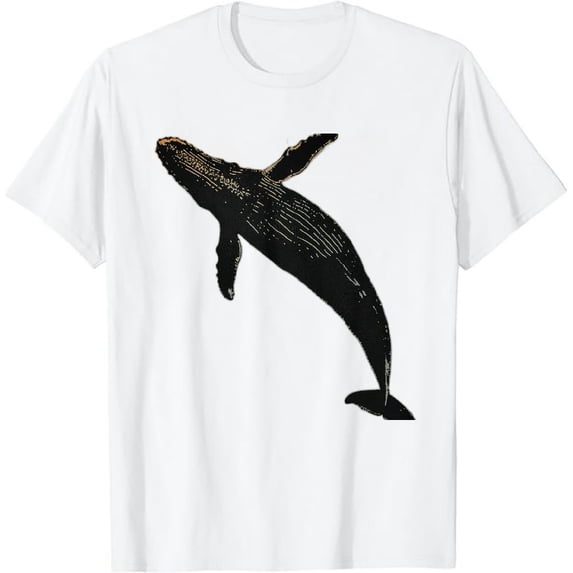 JEUXUS Playful And The Humpback Whale T-Shirt
