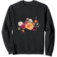 thumbnail image 1 of JEUXUS Portland Oregon Women Rose Lovers Gardeners Sweatshirt, 1 of 3