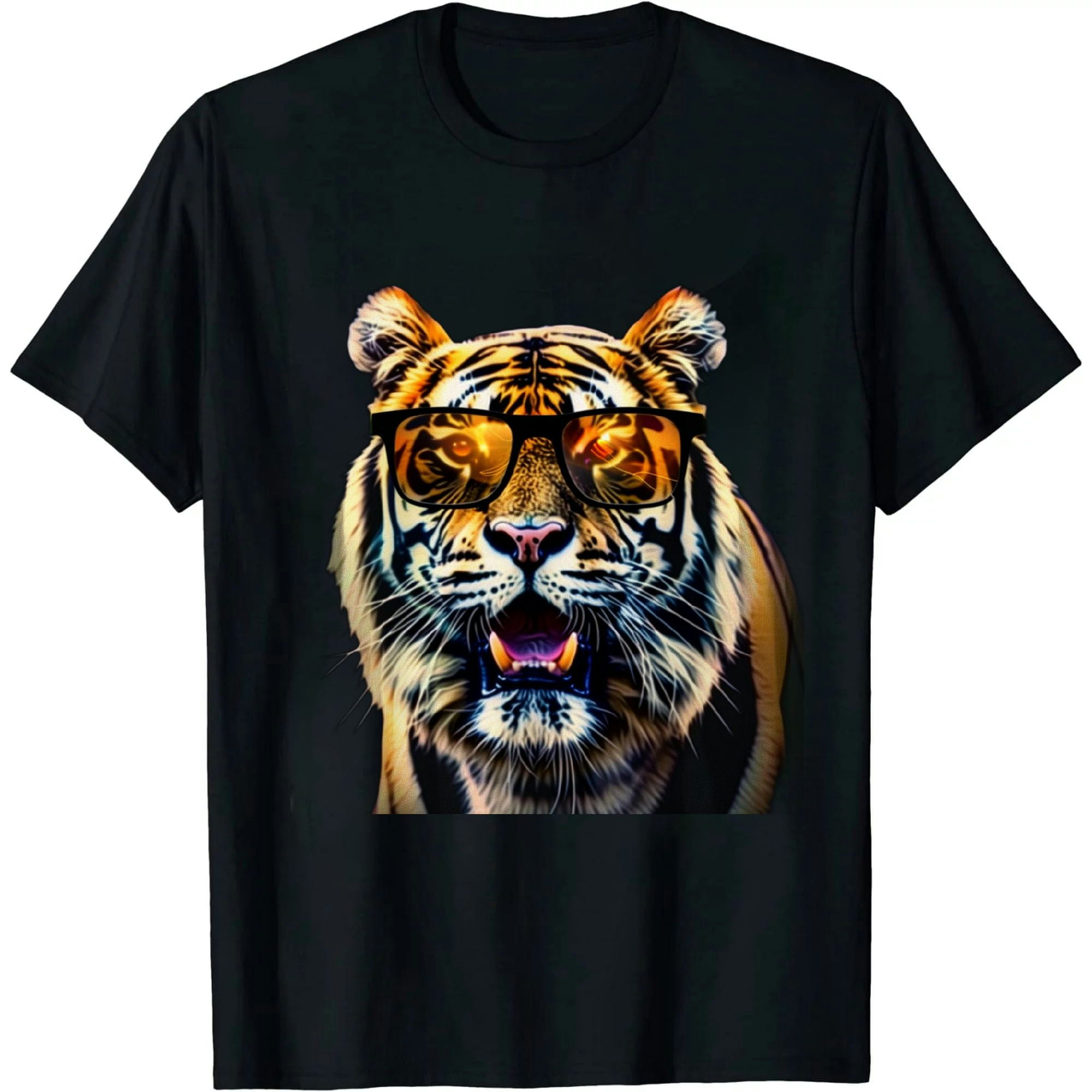 Mousse Red Tiger Cool Print T-Shirt main image 0