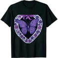 thumbnail image 1 of JEUXUS Remember For Those That Cannot Alzheimer's Awareness Ribbon T-Shirt, 1 of 3
