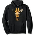 thumbnail image 1 of JEUXUS Retro Giraffe Pullover Hoodie, 1 of 3