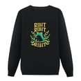 thumbnail image 1 of JEUXUS Ribit Ribit Frog Lily Pads Pullover, 1 of 4