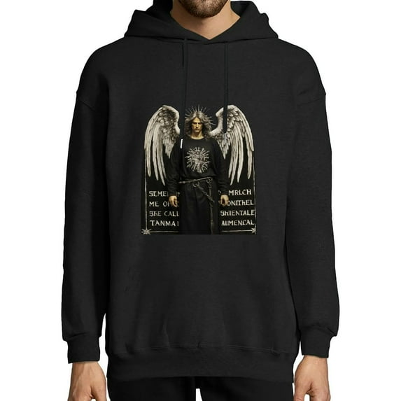 JEUXUS Saint St Michael Prayer Hoodie Catholic Archangel Christian