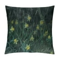 thumbnail image 1 of JEUXUS Short Plush Throw Pillow Cover - Jean Francois Millet Narcissi And Violets White, 1 of 5