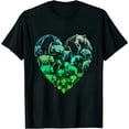 thumbnail image 1 of JEUXUS Silhouette Bears Tshirt for Bear Lover | Bear T-Shirt, 1 of 3