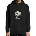 thumbnail image 1 of JEUXUS Silhouette Icon Astronaut Tshirt | Girls Astronaut T-Shirt Long-sleeved Hoodie, 1 of 4